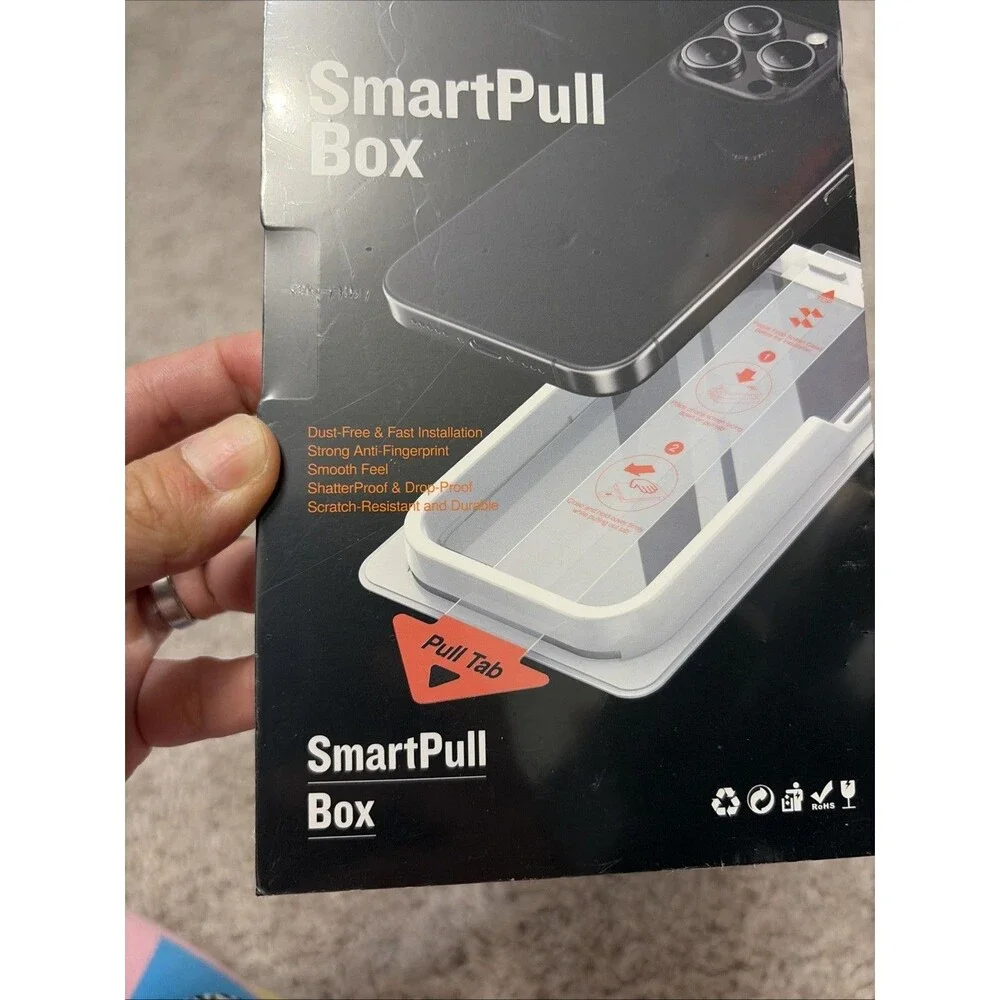 Smart Devil Smart Pull Box Screen Protector For Iphone 13 Pro Max/ 14 Plus